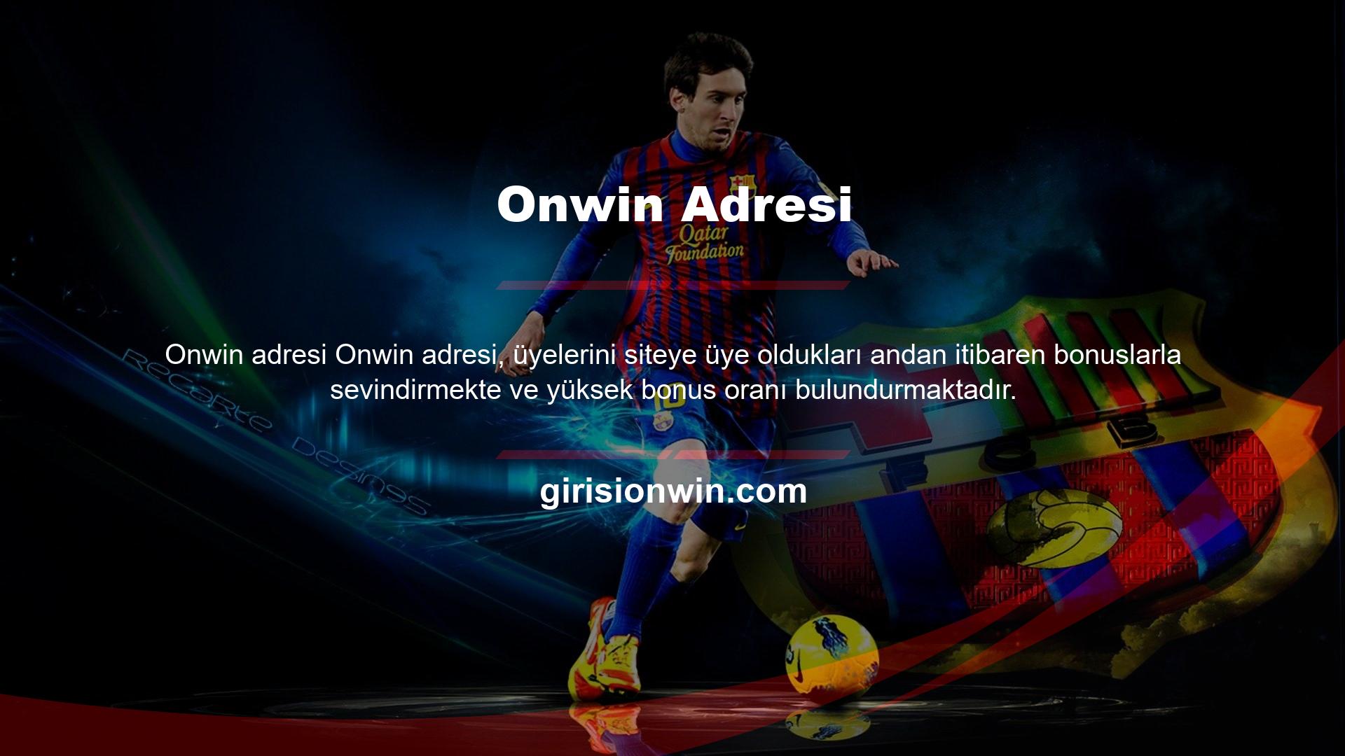 Onwin Adresi