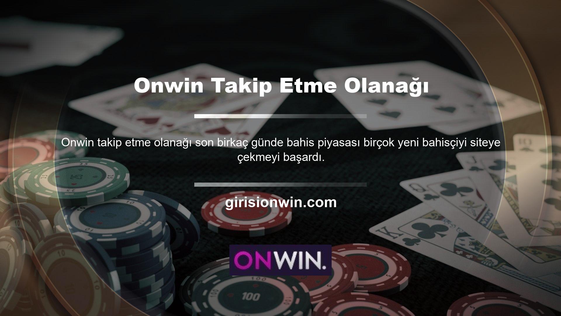 Ayrıca oyun sitesi Onwin, sitedeki reklamlardan elde ettiği geliri de artırdı